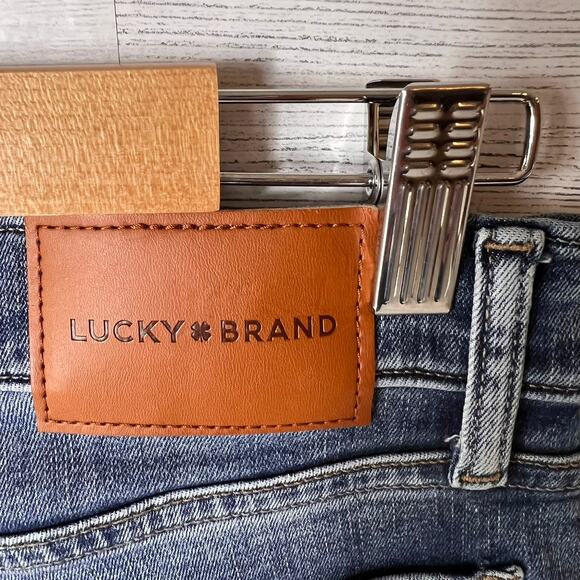 Lucky Brand Jeans Womens Size 10/30 Sweet Mid Rise Embroidered Flowers Cotton - Picture 13 of 16